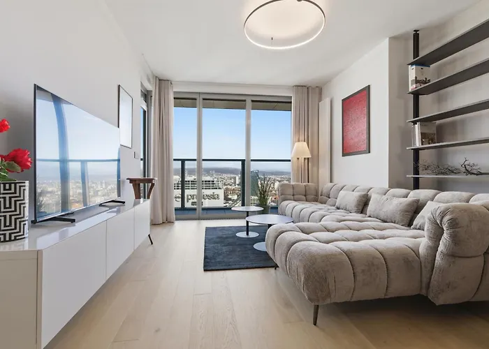 Apartment Eurovea Tower 33rd Floor Free Parking *