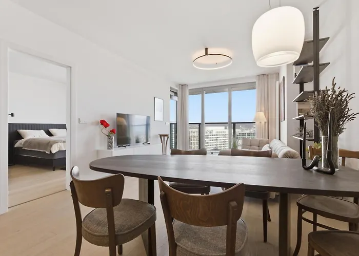 Eurovea Tower 33rd Floor Free Parking Apartment Bratislava